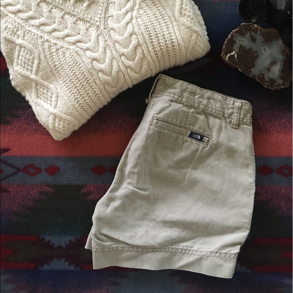 The North Face Khaki Hiking Shorts